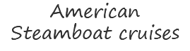 American Steamboat cruises